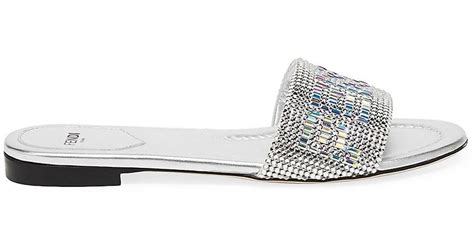 fendi crystal slides|fendi women's slides.